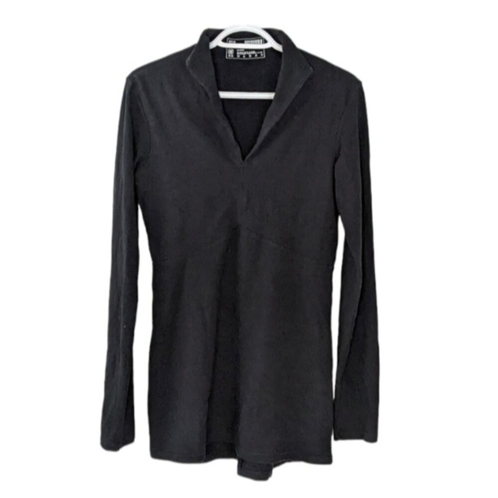 FIG Voyage black tunic comfy shirt Medium @u